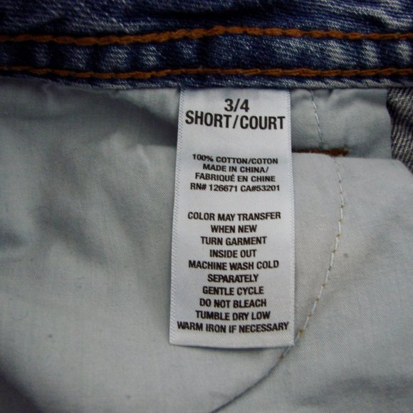 Aeropostale Jeans Bayla Skinny Straight Distressed Size 3 / 4 Tall 30" Inseam - Picture 15 of 15